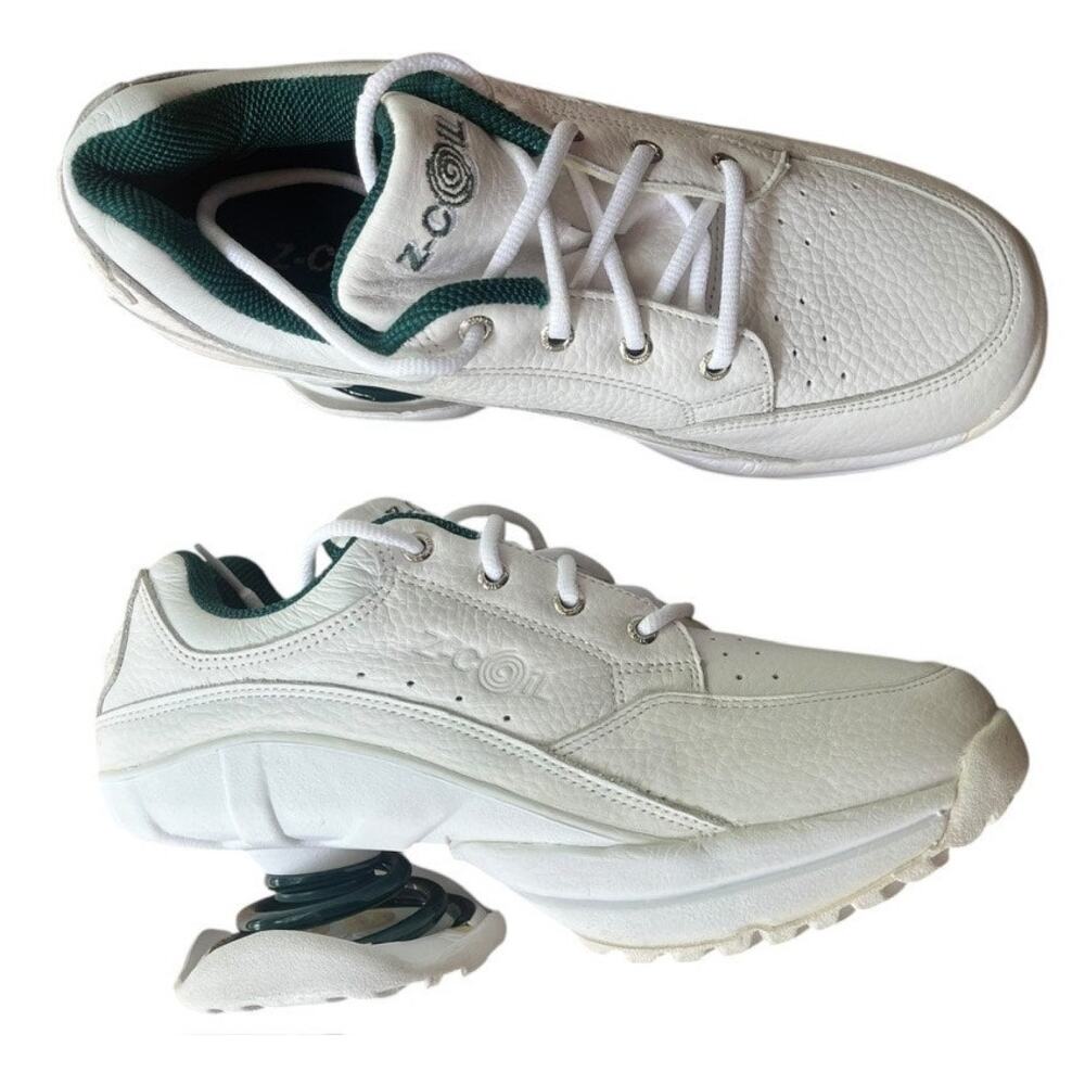 Z-Coil Z-Walker Orthopedic Sneakers | Womens 9.5. White Green